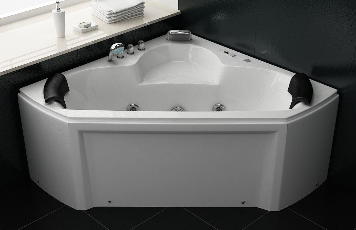 Vasca Idromassaggio 1402 in Acrilico 135x135x62 con Massaggio Rivitalizzante e Funzionalità Premium