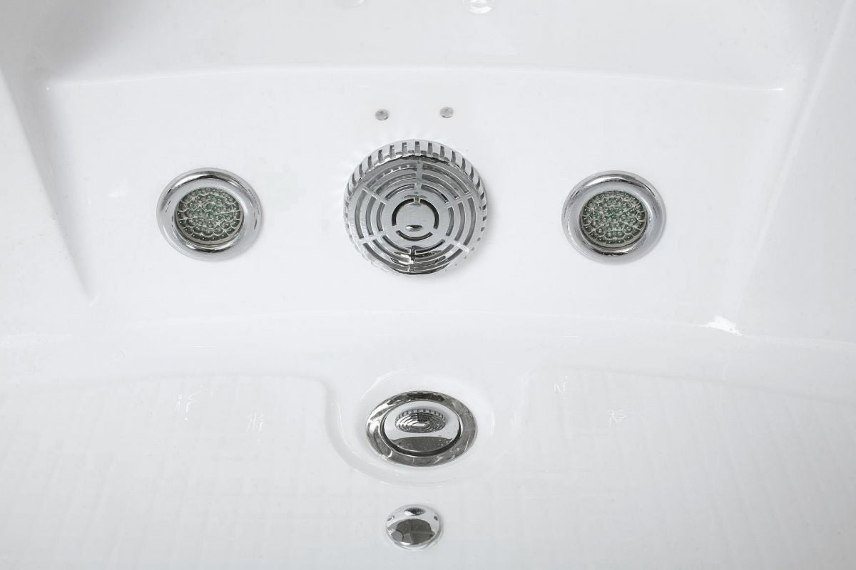 Vasca Idromassaggio 1506 in Acrilico 152x152x62 con Design Avanzato e Funzionalità Premium