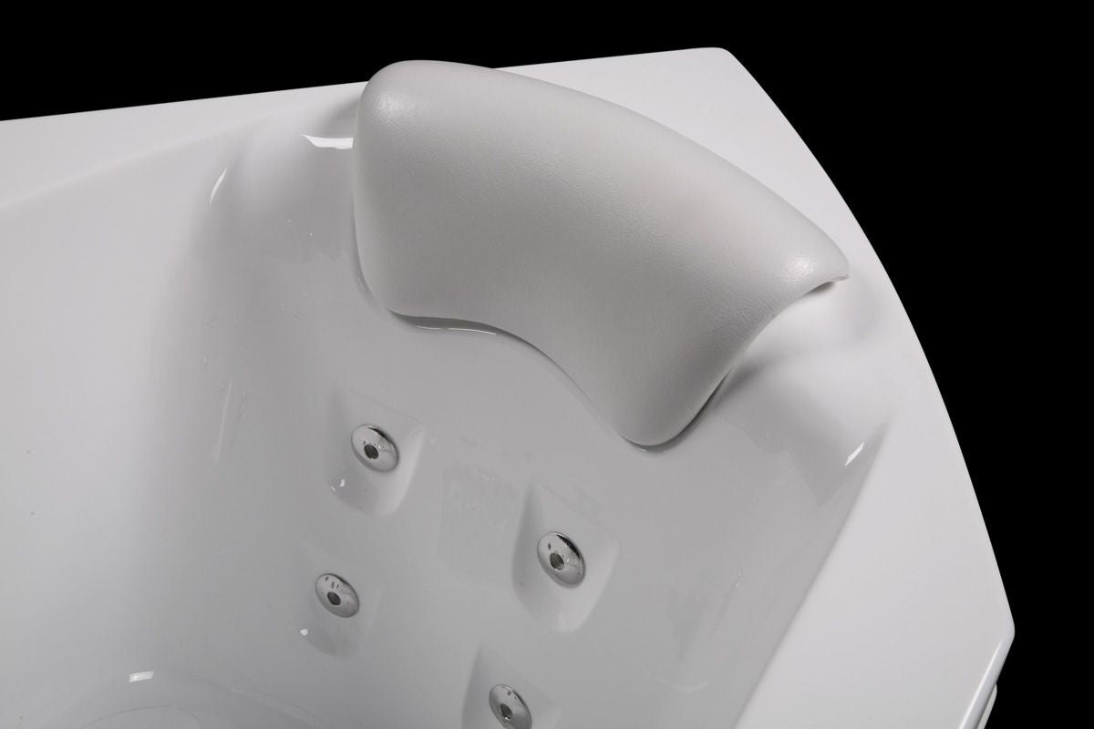 Vasca Idromassaggio 1402 in Acrilico 135x135x62 con Massaggio Rivitalizzante e Funzionalità Premium
