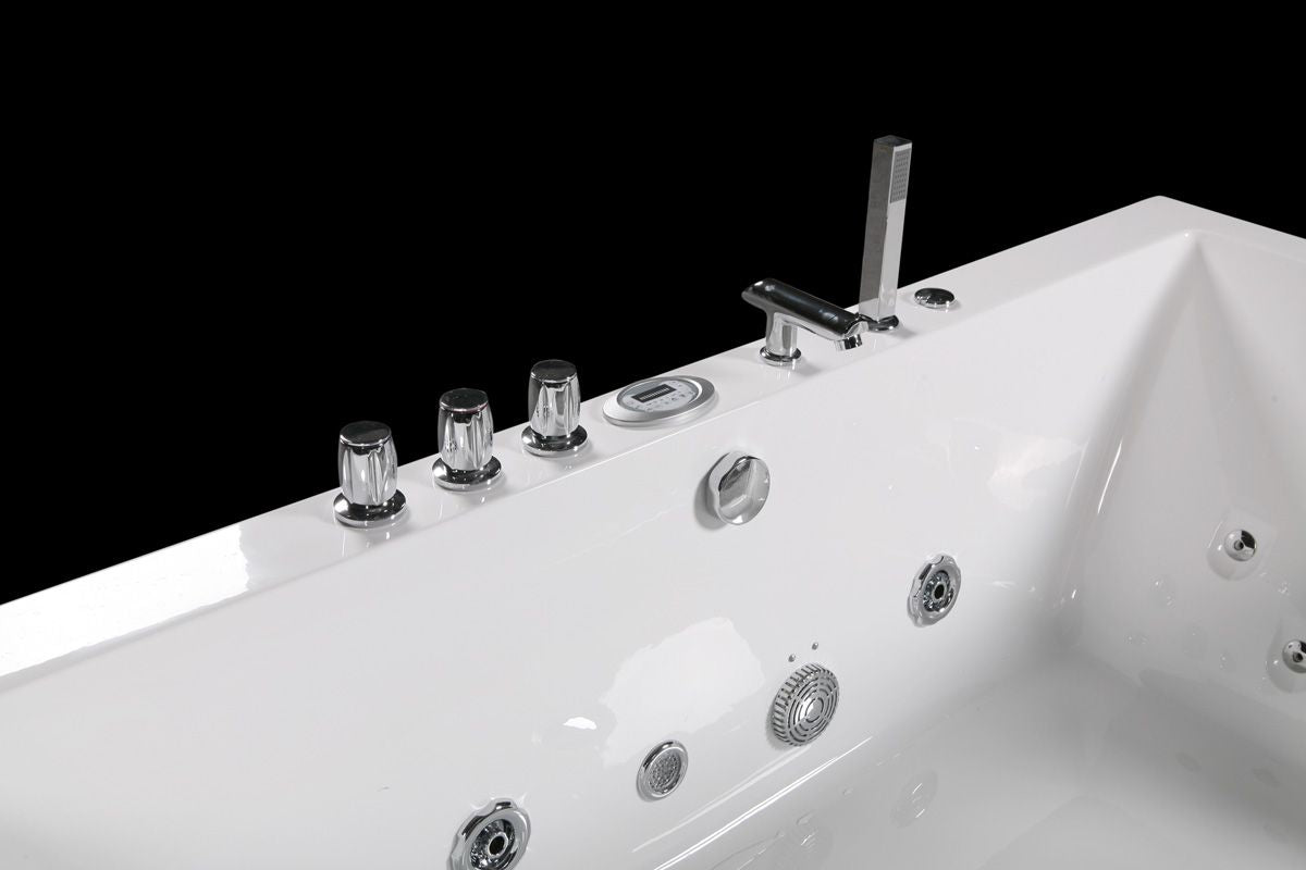 Vasca Idromassaggio 1813 di Design 185x90x68 con Tecnologia Avanzata - Un Rifugio di Relax e Stile